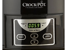 Máquina de Cozinha Slow Cooker CROCKPOT SCCPRC507B-050 (4.7 L) — 4.7L | Pré-programação: 20h