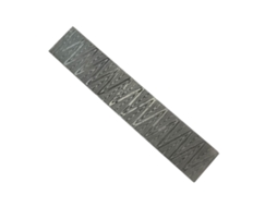 Lingote De Aço Damasceno Padrão Para Fabricação De Cortadores Diy Em Casa Material Forjado Temperado Polido