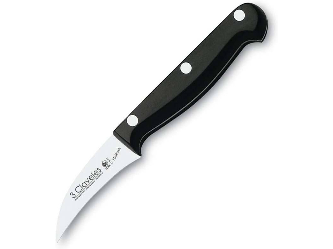 Faca de Cozinha 3 CLAVELES (Aço Inox - 6 cm - 2.5'')