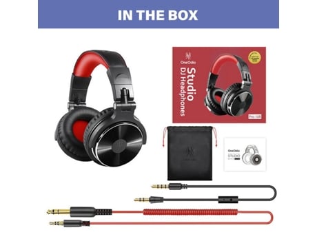Oneodio Pro 50 Auscultadores Estéreo Estéreo Profissional Dj Auscultadores com MicroAuriculares Over Ear Monitor Auscultadores Bass Headsets