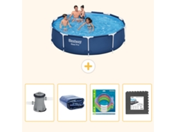 Bestway Piscina Bestway Steel Pro Redonda - 305x76 Cm - 5-peças S177