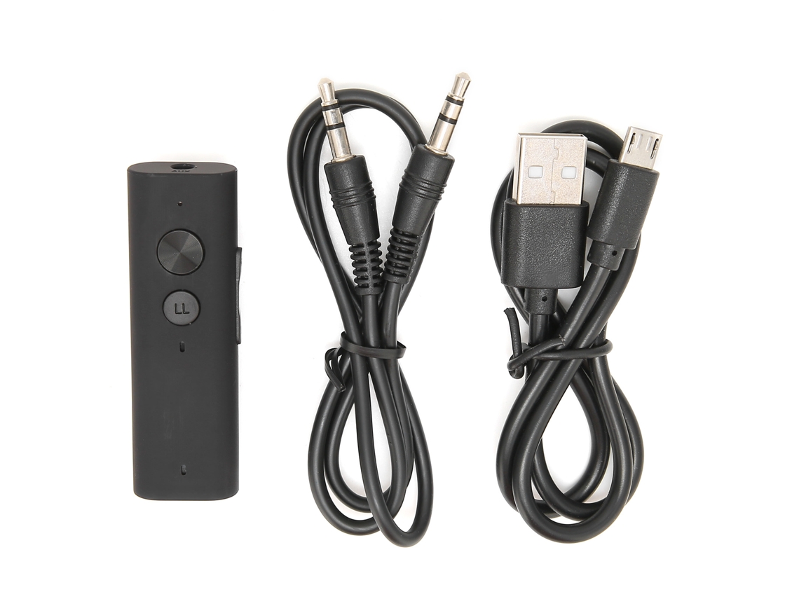 Receptor Bluetooth B55 com Chip 5.1, Adaptador de Áudio Sem Fio Bluetooth de Baixa Latência para Lapela CHABERLU
