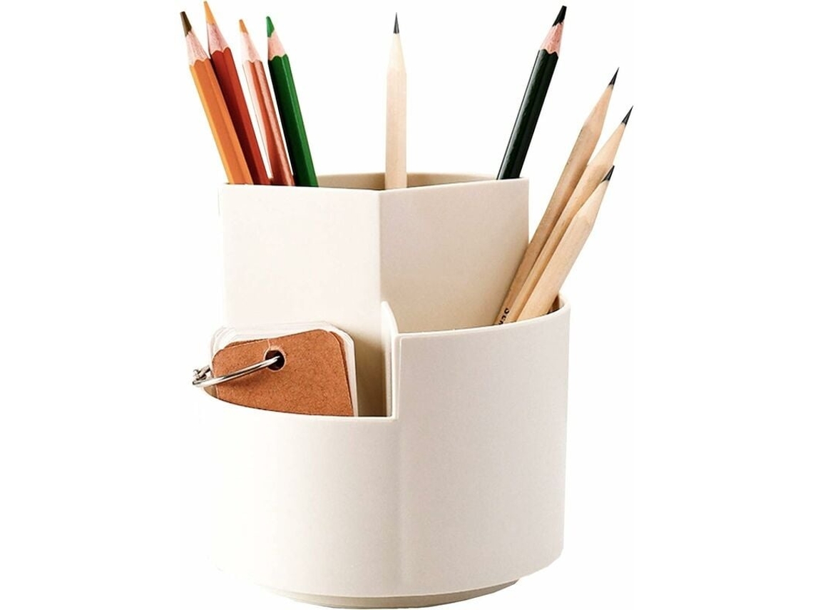Lurelia Organizador De Maquilhagem, 121212 Cm, 3 Cm, 360°, Grande Capacidade, Resistente, 3 Compartimentos, Magnético, Branco