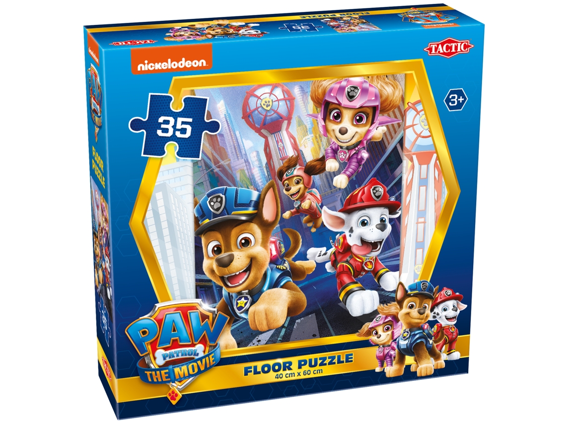 Puzzle TACTIC Paw Patrol The Movie 35 Peças Desenhos Animados