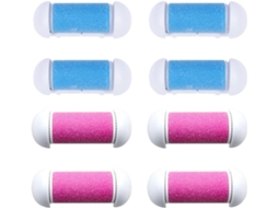 Acessórios Para Pedicure: 8 Cabeças De Substituição Para Lixa Eletrônica De Pés