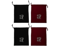Conjunto de 4 Bolsas Viagem com Cordão para Secador Cabelo, Estojos Universais Armazenamento Cabelo. GOKOCO