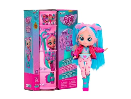 Boneco BFF BY CRY BABIES  Bruny (Idade Mínima Recomendada: 3 anos)