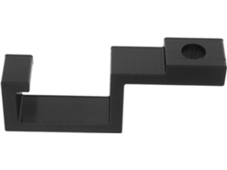 Suporte Para Capacete De Segurança Preto Em Pla, Com Fixação Rápida E Compatível Com Bancos De Caminhão