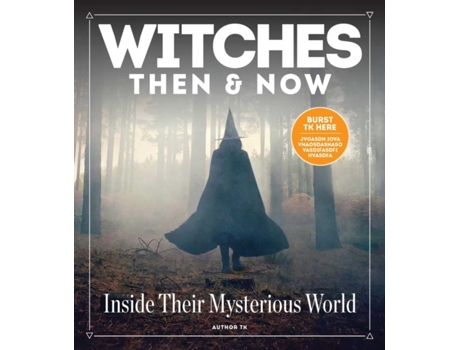 Livro witches then and now de centennial books (inglês)