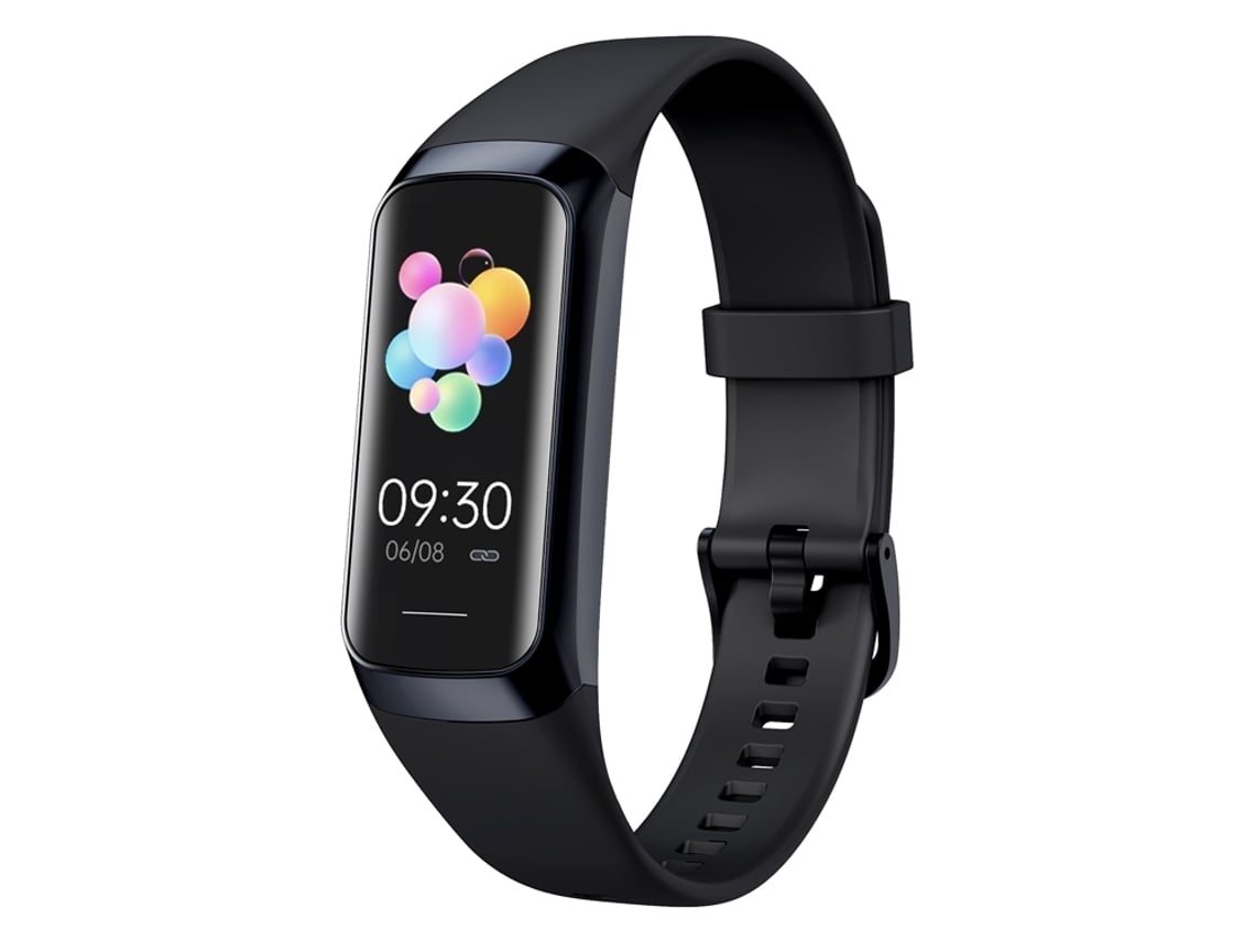 Pulseira Conectada Flame Edition 5.0 À Prova de Água Ip68 com Função Multi-Desportiva Preto