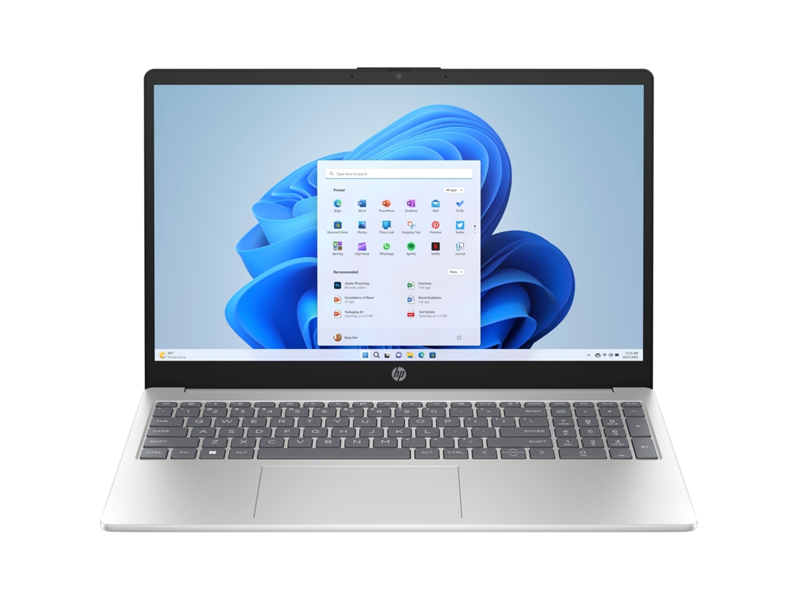 Portátil HP 15-FD1004NP (15'' - 	Intel Core Ultra 5 125H - RAM: 	32 GB - 1 TB SSD - Intel Arc Graphics)