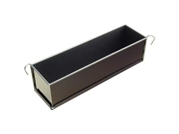 Moleteira Longa Lisa Gobel 35cm Com Dobradiça Fundo Desmontável 350x80x80mm Marrom