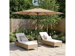 Vidaxl Guarda-sol De Jardim 300 X 300 Cm Poliéster Retangular