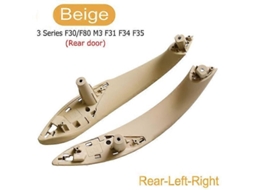 Capa De Moldura Interna Da Porta Para Bmw Série 3 F30 F31 2014-2018 Acessório Carro 51417279312 Beige-2 Peças-traseira