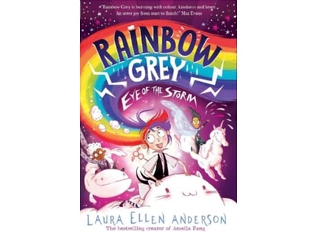 Livro rainbow grey: eye of the storm de laura ellen anderson (inglês)