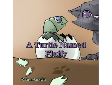 Livro A Turtle Named Fluffy Zane Austin (Inglês)