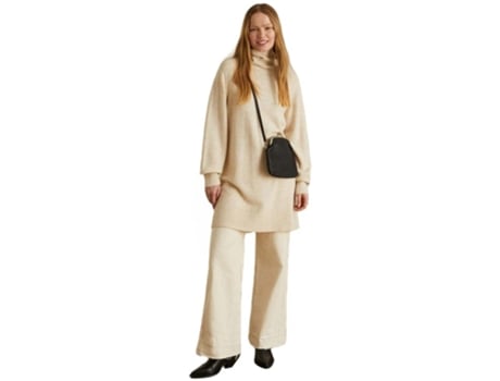 Vestido de Mulher YERSE Bege (M)