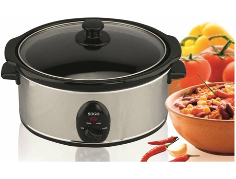 Máquina de Cozinha Slow Cooker SOGO ARR-SS-10055 (3.5 L) — 3.5L | 3 Níveis de potência