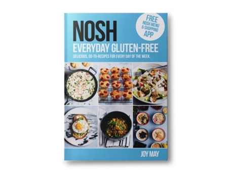 Livro NOSH Everyday Gluten-Free de Joy May (Inglês)