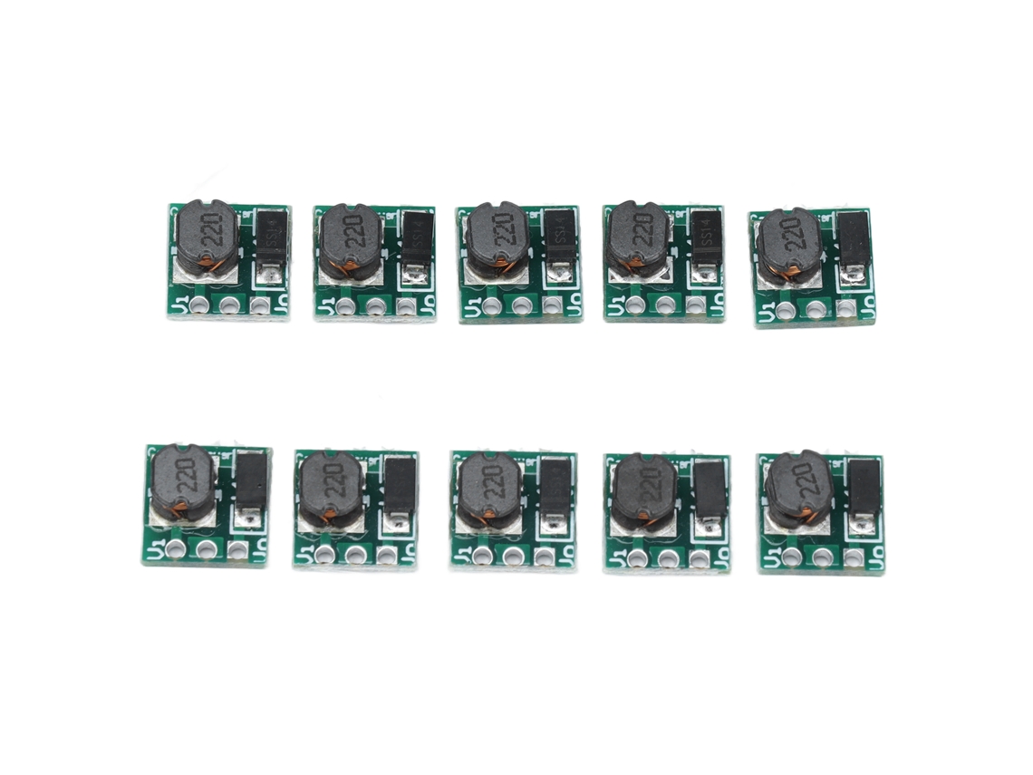 10pcs Módulo Conversor Dc dc Boost 1.5 4.2v para 5v Placa Booster T64