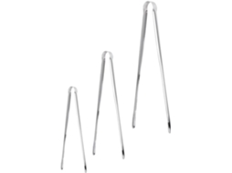 Conjunto De 3 Pinças Para Alimentos Crafthrou Em Aço Inoxidável, Resistentes Ao Calor E À Ferrugem, Pinças Para Bife