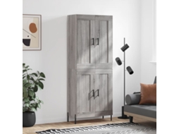 Highboard, Highboards Vidaxl Cinzeto Madeira Processada (n/a)