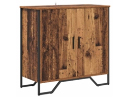 Conjunto 1 Buffet Vidaxl Castanho Derivados De Madeira (78 X 35 X 74.5 Cm)
