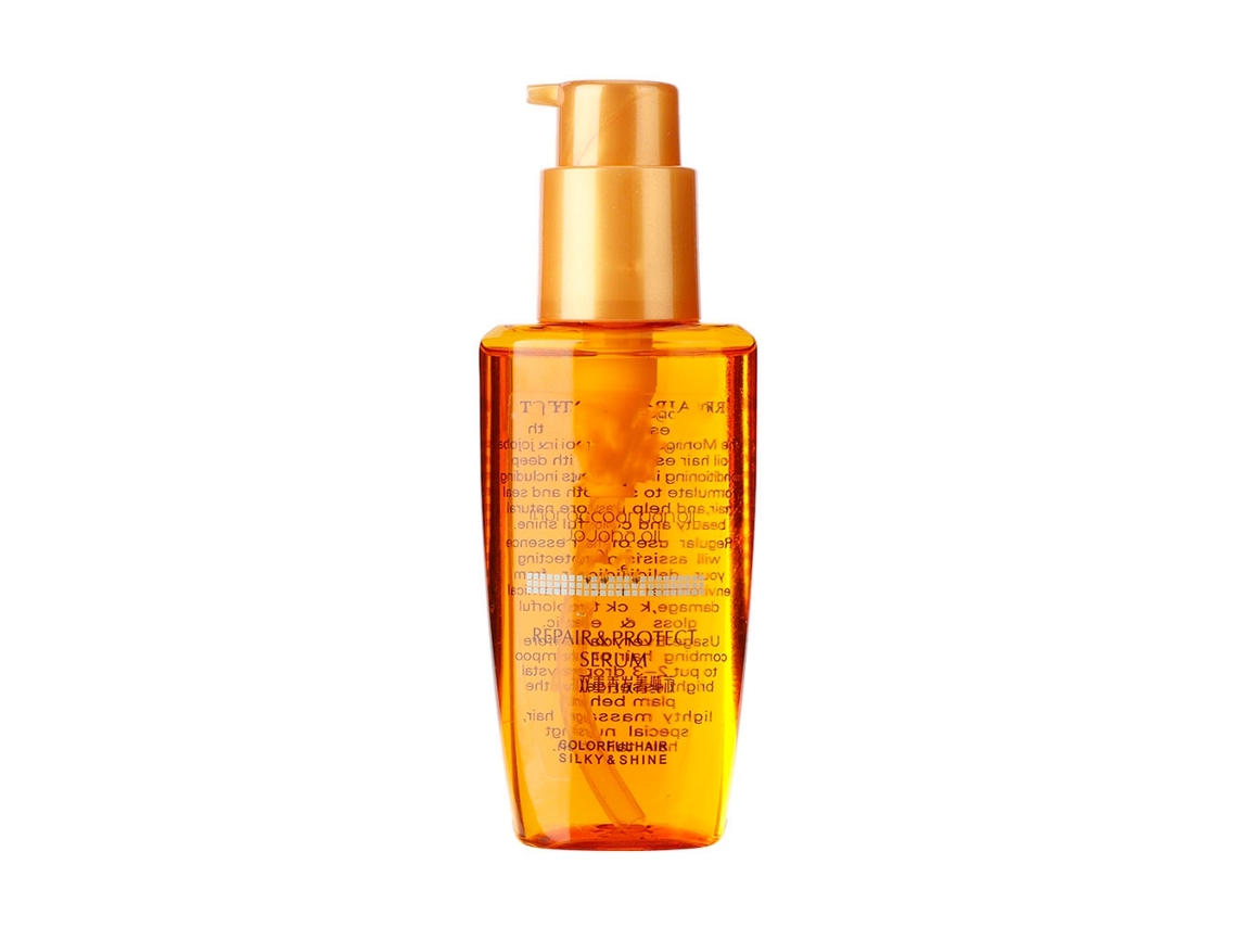 Óleo Essencial Para Cuidado Capilar Sem Lavagem Repara Cabelo Danificado Hidrata E Protege Sérum 70ml