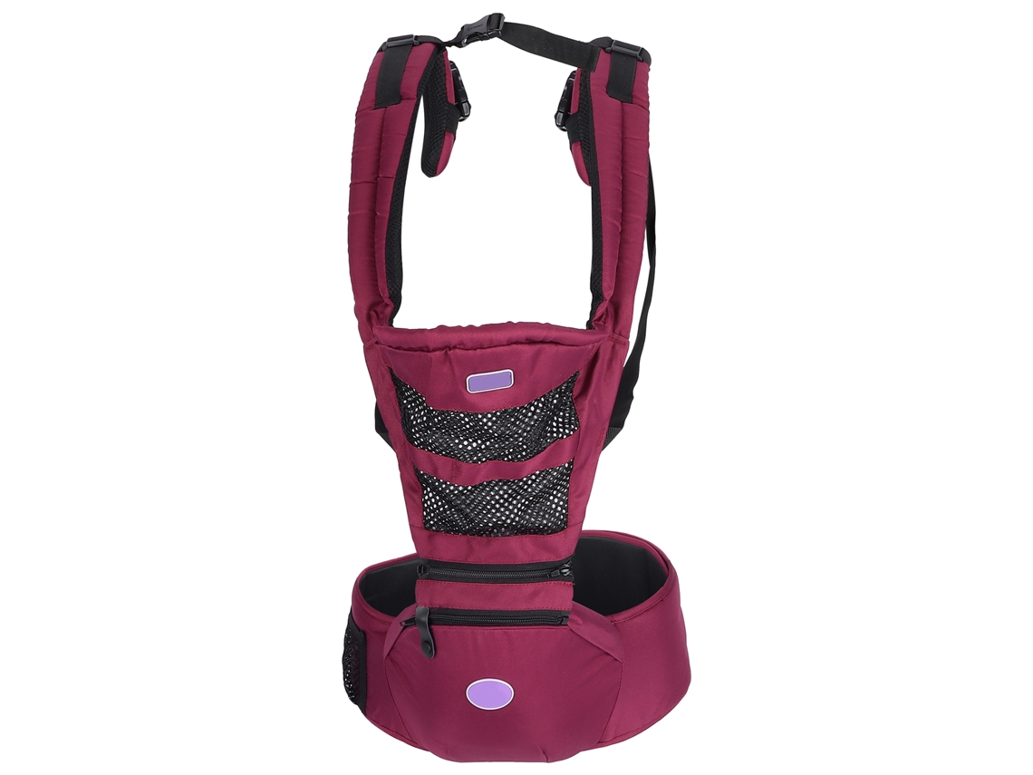 Portabebés Multifuncional Com Apoio Lombar E Assento Para Quadril, Ideal Para Recém-nascidos E Bebés