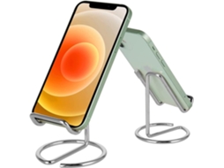 Suporte de Mesa para Celular, Metal, Compatível com Todos os Modelos AQUAFORGE