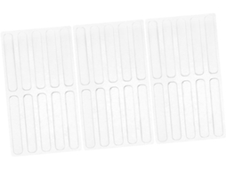 Shineofi Protetores De Porta Armário Silicone, 30 Unidades, Com Fita Protetora Na Parte Traseira, Almofadas Flexíveis