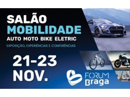 Bilhete SALÃO MOBILIDADE 2025 - AUTO - MOTO - BIKE - ELECTRIC