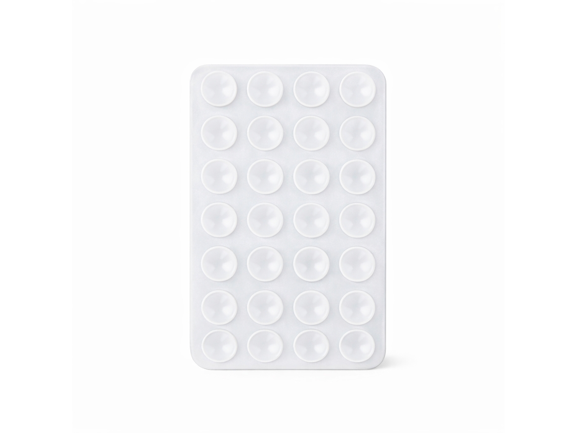 Suporte De Silicone Multifuncional Com Ventosas Dupla Face Para Telemóvel Skyhe Gjxpt Transparente Fosco