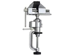 Tornillo De Mesa Ajustable Base Giratoria 360 Grados Herramienta De Sujeción Aluminio Para Taller Hogar