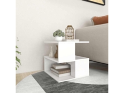 Vidaxl Mesa De Apoio 40x40x40 Cm Derivados De Madeira Branco