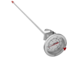 Termômetro de Aço Inoxidável para Churrasco, Alimentos com Mostrador, Utensílio Cozinha Rest Aurantes (30 Cm Comprimento, GOKOCO