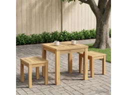 Vidaxl Mesa De Centro Branco 40 X 40,5 X 36 Cm