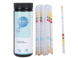 Tiras de Teste de Ph 14 em 1 para piscina, água potável, spa 50 unidades com MARCA