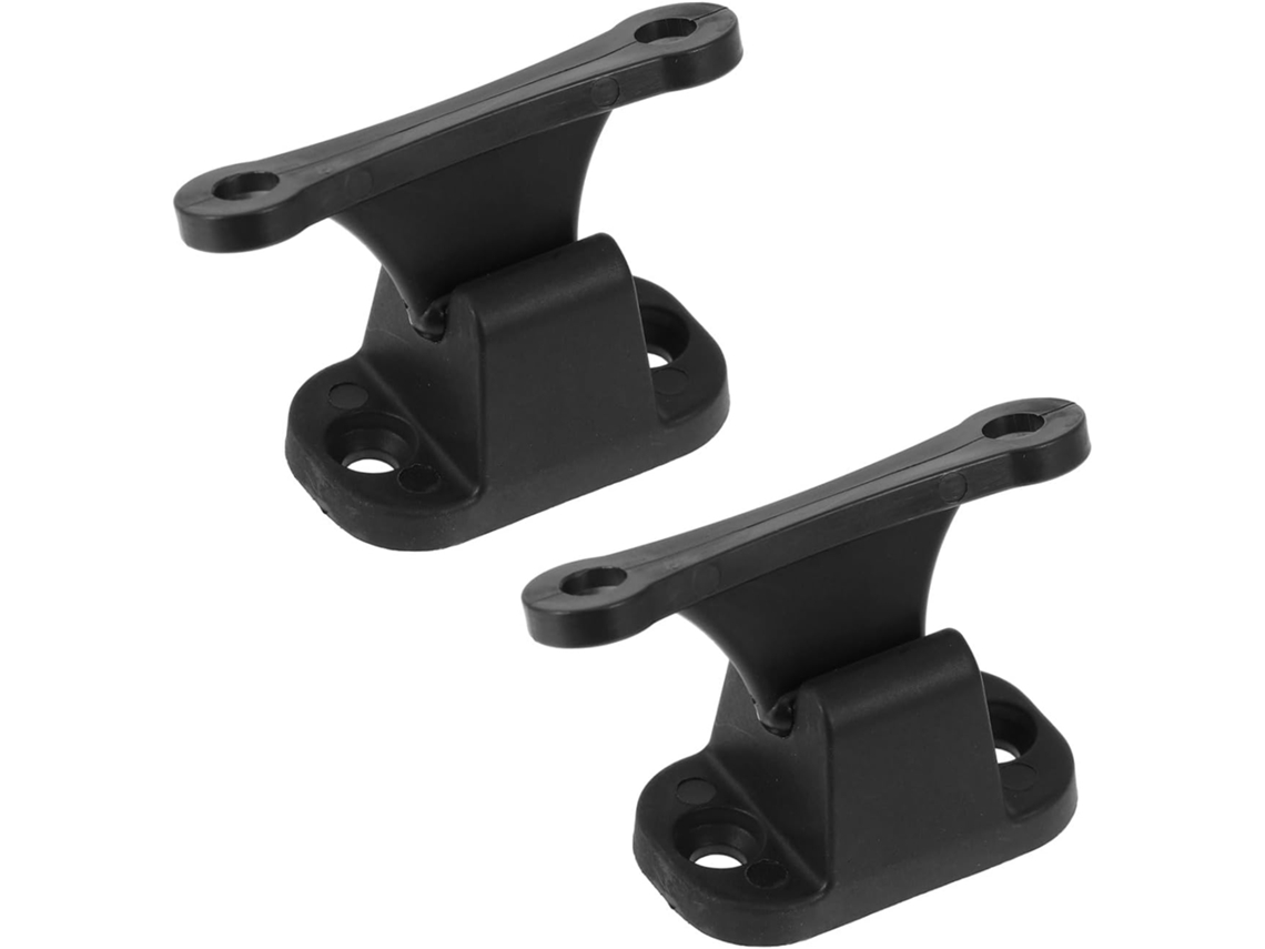 Batente De Porta Alasum Rv Em Formato T, 2 Peças, Preto, Para Uso Interno Em Trailers E Portas De Entrada