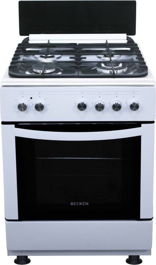 Fogão BECKEN BMS4508N WH (64 L - Elétrico e Gás Butano-Propano - Branco)