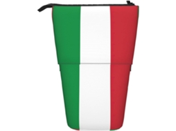 Case Trousse Crayons Télescopique Italian Flag Fournitures Peil Télescopique Cosmé Trousse Retractable