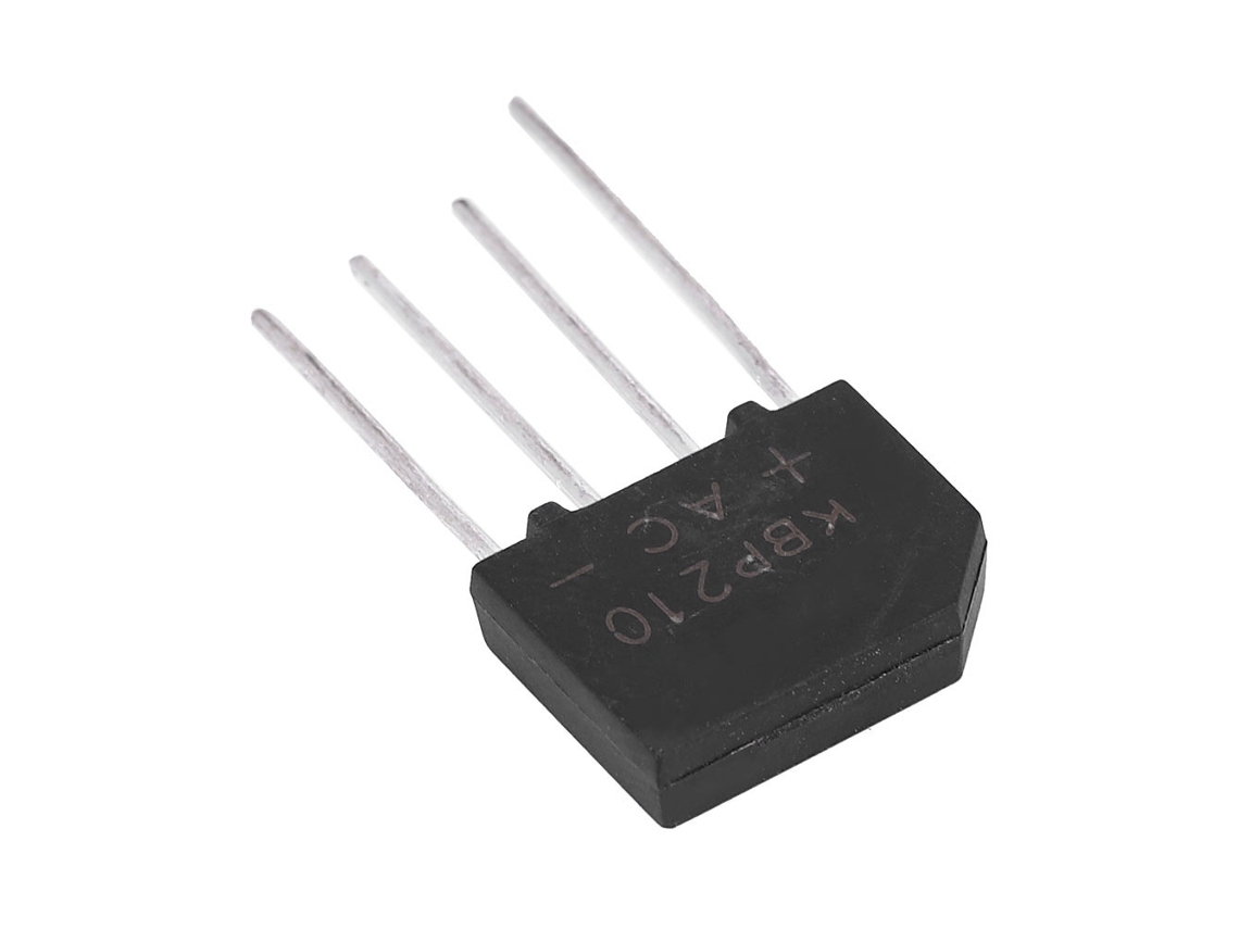 Laxiscreed Ponte Retificadora Plana 1000v 2a Para Circuitos Eletrónicos