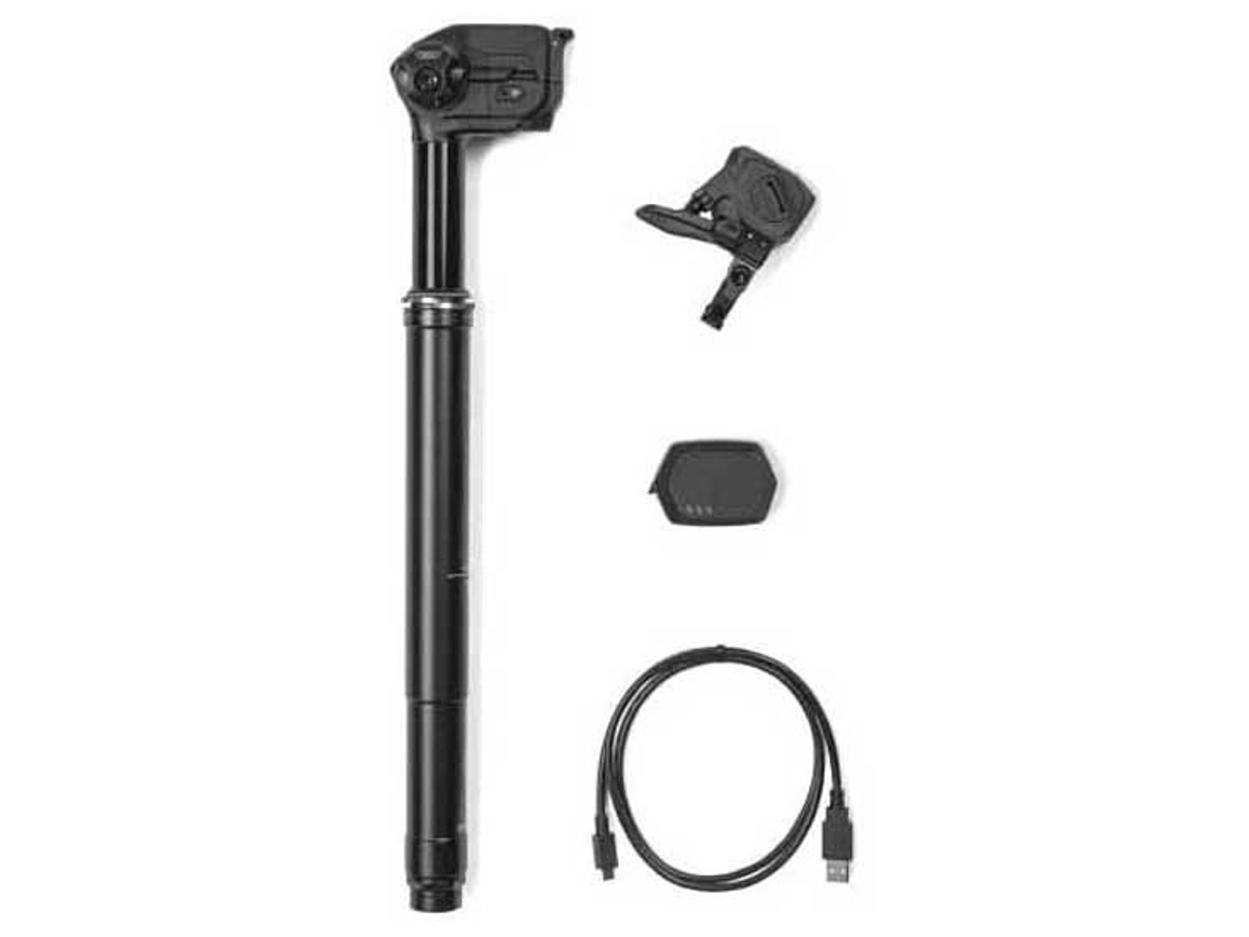 Espigão Selim Telescópico Wireless 125 Mm Prateado 270-395 Mm / 31.6 Mmswitch