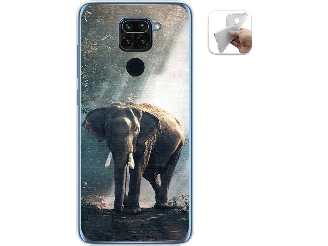 Capa Xiaomi Redmi Note 9 TUMUNDOSMARTPHONE Elefante Multicor