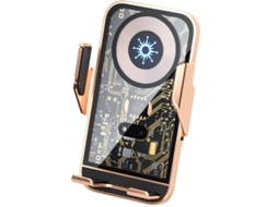 Suporte Carro Sem Punk Fixação Rápida Yizhood Dourado