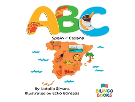 Livro ABC Spain España Spanish Edition de Natalia Simons (Espanhol)