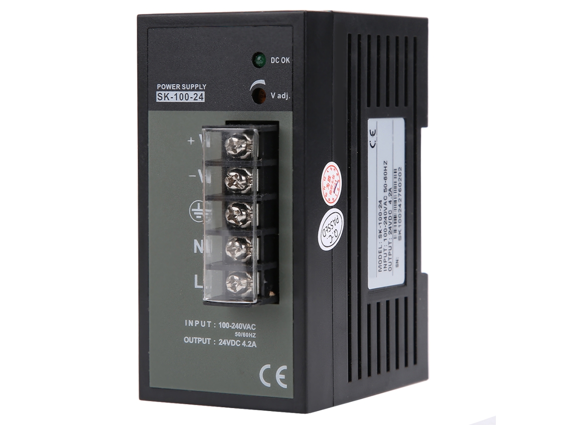 Fonte de Alimentação de Interruptor Rail Din 100-240V