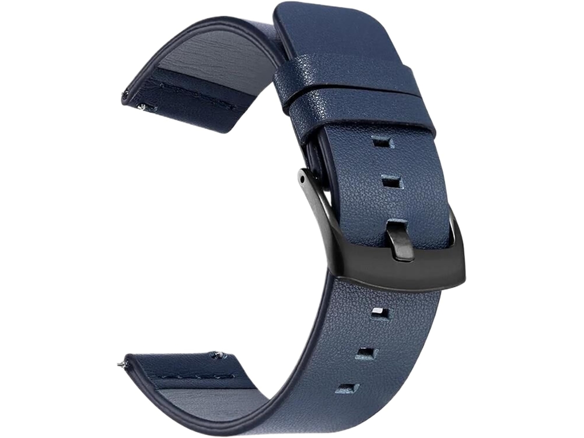 Pulseira de para com 18 Mm 24 Aço Inoxidável Couro 24 Mm