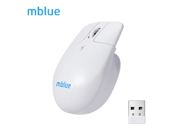 2026zentro-rato Sem Fio Mblue M203 2.4g Bt Leve Para Jogos Recarregável Com Luz Indicadora Para Pc Notebook Laptop