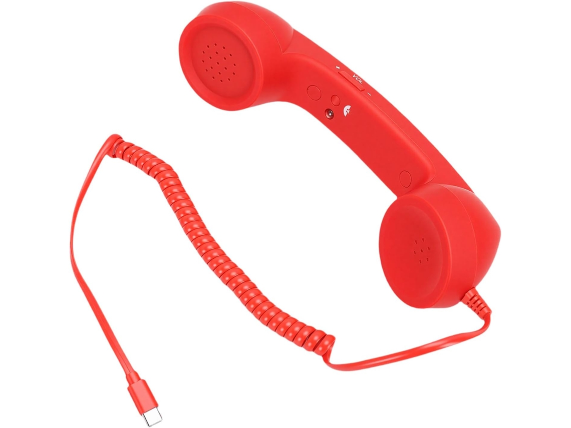 Telefone Retrô Poenvfpo Com Interface Tipo C E Alça.